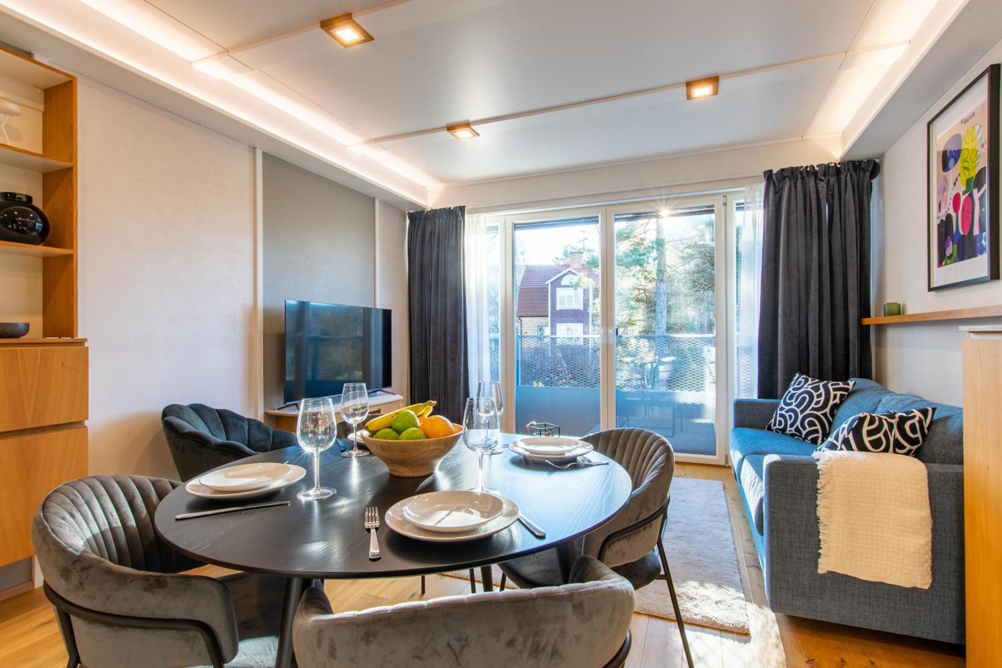 Uptown Hotel Apartments ストックホルム エクステリア 写真